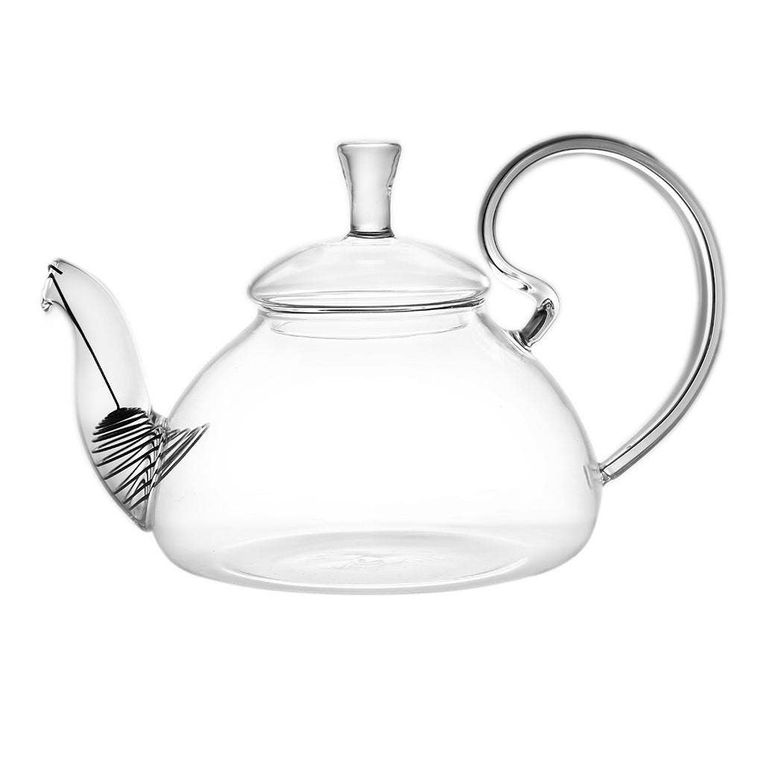 Elegant Glass Teapot